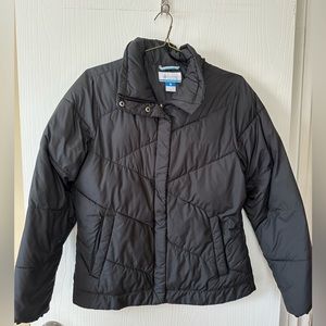 Women’s medium Columbia winter coat - black